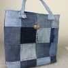 Patchwork Denim Tote