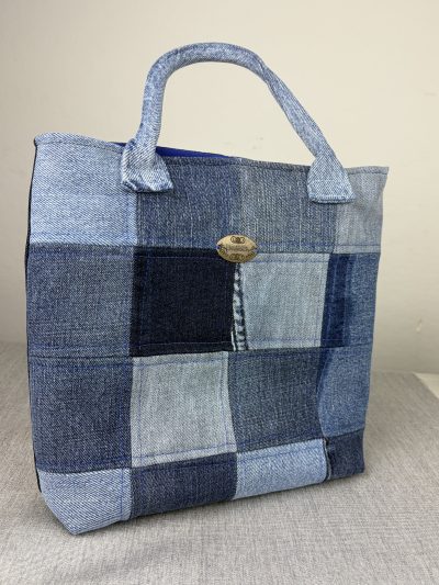 Patchwork Denim Tote